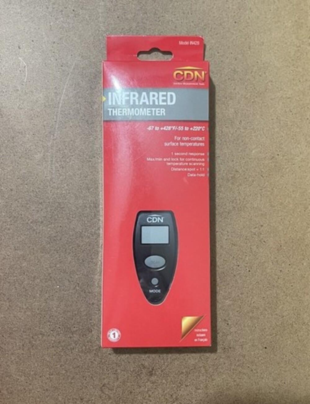 Infrared Thermometer, CDN Model IN428, Kitchen Measurement Tools